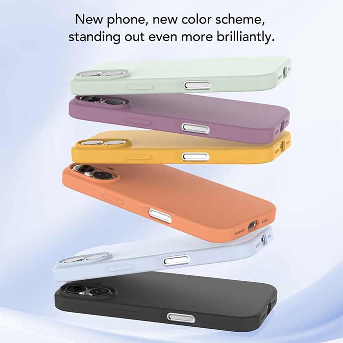 Apple iPhone 16 Plus Silicone Case - Lavender - mobilecasez
