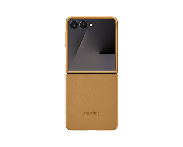 Samsung Galaxy Z Flip 7 Kindsuit Case, Brown - mobileCasez