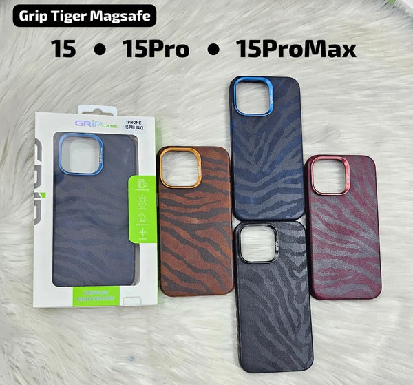 Tiger Magsafe iPhone 15 Pro back cover case - mobilecasez