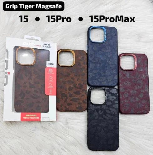 Tiger Magsafe iPhone 15 Pro back cover case - mobilecasez