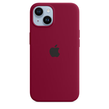 iPhone 13 Silicone Cover Original Silicone Case For Apple iPhone 13 Wine