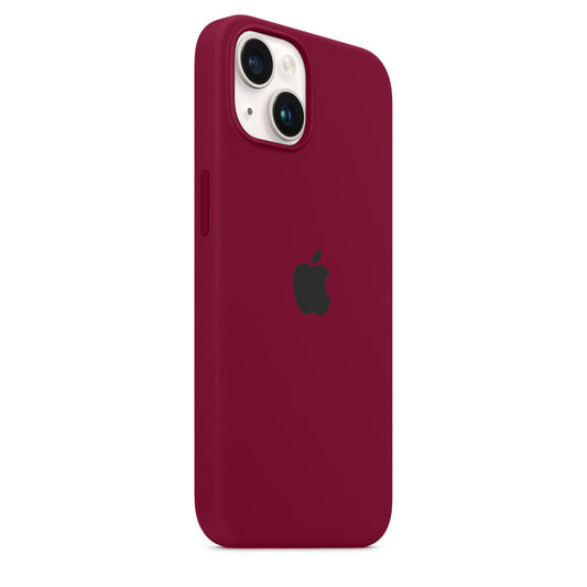 iPhone 14 Pro Max Silicone Cover Original Silicone Case For Apple iPhone 14 Pro Max Wine