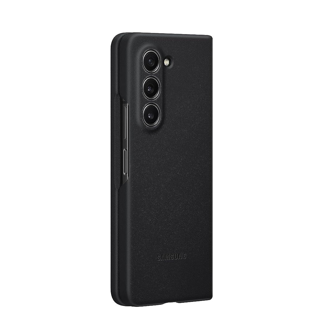 Samsung Galaxy Fold4 Eco-Leather Case, Black - mobilecasez
