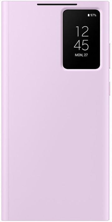 Samsung Galaxy Z FOLD 6 Smart S-View Window Flip Wallet Leather Case -Lilac
