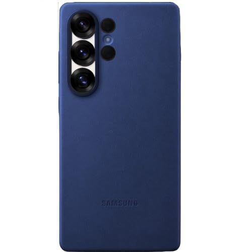 Samsung Galaxy S26 Ultra Kindsuit Leather Back Cover Case - Blue