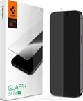 Spigen SLIM HD Tempered Glass Screen Protector Guard For Iphone 14 Pro Smartphone - 1 Pack - mobilecasez