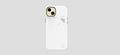 Aulumu A15 Vegan Leather for iPhone 15 Pro Max Magnetic Case [Unique Cooling Window] - Compatible with Magsafe [Metal Individual Buttons] - White - mobilecasez