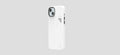 Aulumu A15 Vegan Leather for iPhone 15 Pro Max Magnetic Case [Unique Cooling Window] - Compatible with Magsafe [Metal Individual Buttons] - White - mobilecasez