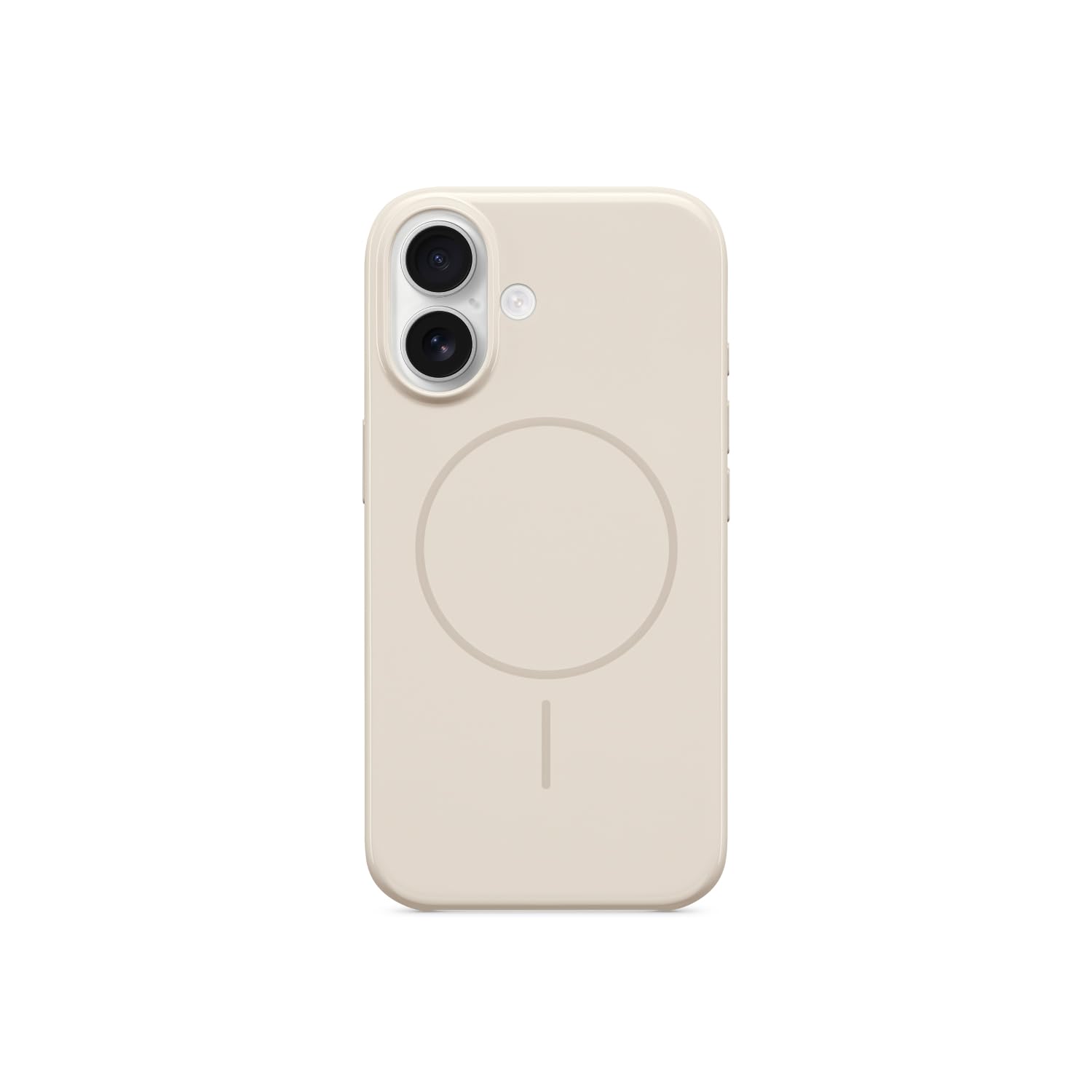 Beats iPhone 16 Case - MagSafe, Scratch-Resistant Protective Cover, Slim Fit, Microfibre Lining - summit stone