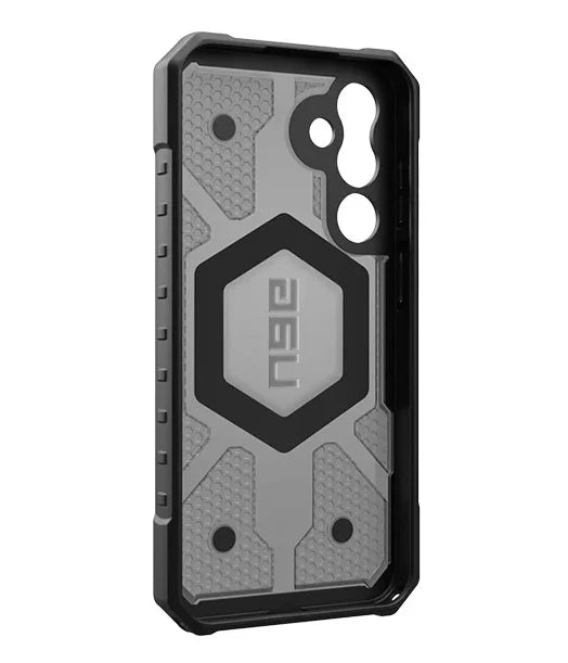 Urban Armor Gear UAG Galaxy S23 Case, Pathfinder Clear Rugged Featherlight Shockproof Protective Case/Cover Designed for Galaxy S23 5G (6.1-inch) 2024, Magnetic Charging Compatible - Ash