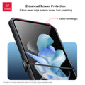 Samsung Galaxy Z Flip 4 Case - Clear Beatle Slim Phone Case with Hard PC Back, Soft TPU Edges, Hinge, Non-Yellowing, Shockproof Protective Cover for Z Flip 4 5G (Samsung Galaxy Z Flip 4) - mobilecasez