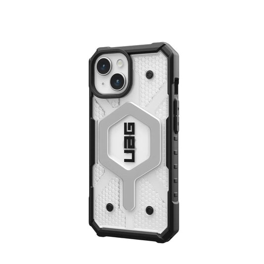 Urban Armor Gear TPU+PC Uag Iphone 15 Plus Case, Pathfinder Mag-Safe Compatible, Slim Fit Rugged Protective Case/Cover Designed For Iphone 15 Plus (6.7-Inch) (2023) (Military Drop Tested) - Ice