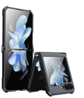 Samsung Galaxy Z Flip 4 Case - Clear Beatle Slim Phone Case with Hard PC Back, Soft TPU Edges, Hinge, Non-Yellowing, Shockproof Protective Cover for Z Flip 4 5G (Samsung Galaxy Z Flip 4) - mobilecasez