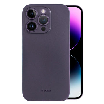 K-DOO for iPhone 15 Pro Max Air Skin Case All Around Full Protection Ultra Slim 0.3mm Thickness 4g Feather Weight (iPhone 15 Pro Max, Deep Purple)