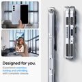 Spigen Ultra Hybrid Back Cover Case Compatible with Galaxy Z Fold 5 (TPU + Poly Carbonate | Crystal Clear) - mobilecasez