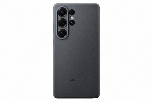 Samsung Galaxy S25 Ultra Silicon Case With Logo - Black - mobilecasez
