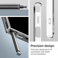 Spigen Ultra Hybrid Back Cover Case Compatible with Galaxy S24 Ultra (TPU + Poly Carbonate | Crystal Clear) - mobilecasez