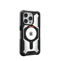 Urban Armor Gear Thermoplastic Polyurethane Plasma Xte Mag-Safe Compatible,Rugged Lightweight Slim Shockproof Protective Case/Cover Designed For iPhone 14 Pro Max (6.1-Inch) UAG Case (2023) - White/Orange - mobilecasez