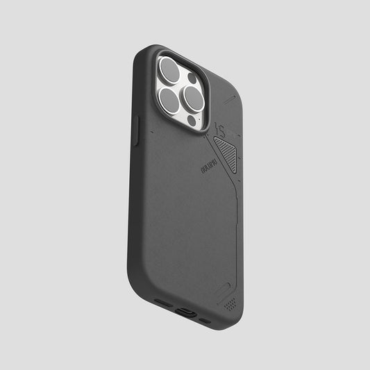 Aulumu A15 Magnetic Case for iPhone 14 Pro Case Compatible with MagSafe, Translucent Matte Back Cover, Slim Soft TPU Frame, Anti-Fingerprint&Anti-Shockproof Protective Shell, Black