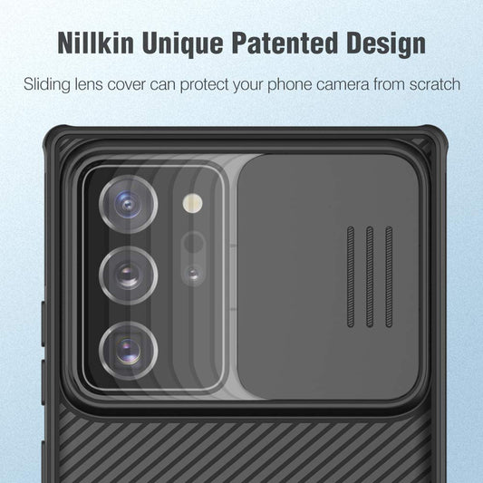 Nillkin TPU CamShield Pro with Slide Camera Cover for Samsung Note S20 Ultra 5g case 6.9'' - Black