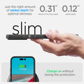 Spigen Ultra Hybrid Back Cover Case Compatible with iPhone 15 Pro  (TPU + Poly Carbonate | Frost Black) - mobilecasez