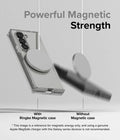 Spigen Ultra Hybrid One Tap Metal Ring MagFit Back Cover Case Compatible with Galaxy Z Fold 5  (TPU + Poly Carbonate | White) - mobilecasez