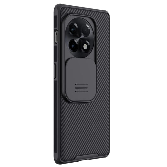 Nillkin Case for One Plus 11R (1+11) R (6.74" Inch) CamShield Pro Slider Camera Close & Open Double Layered Protection TPU + PC Black Color