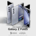 Spigen Ultra Hybrid Back Cover Case Compatible with Galaxy Z Fold 5 (TPU + Poly Carbonate | Crystal Clear) - mobilecasez