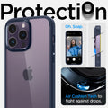Spigen Ultra Hybrid Back Cover Case Compatible with iPhone 16 Pro Max (TPU + Poly Carbonate | Navy Blue) - mobilecasez