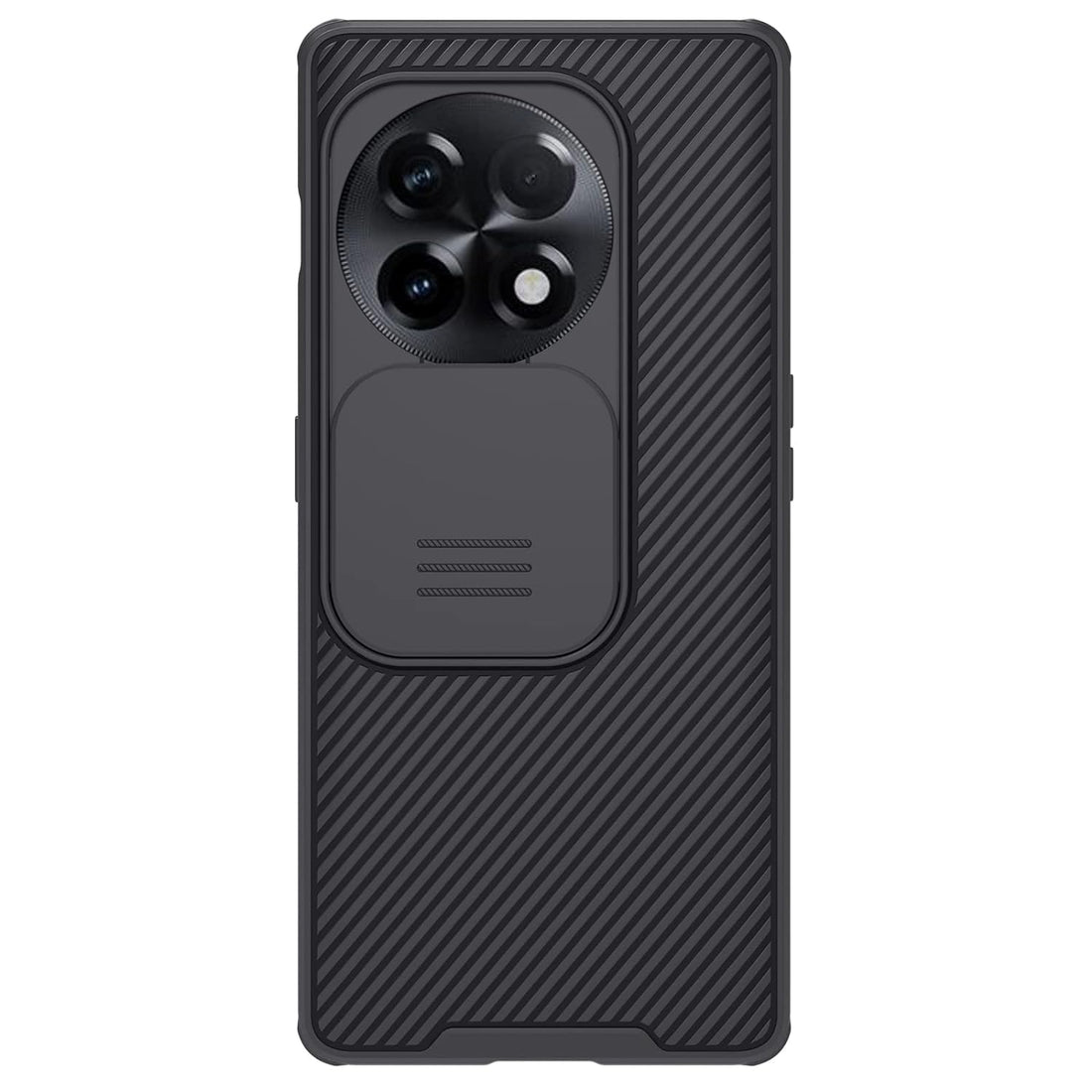 Nillkin Case for One Plus 11R (1+11) R (6.74" Inch) CamShield Pro Slider Camera Close & Open Double Layered Protection TPU + PC Black Color - mobilecasez