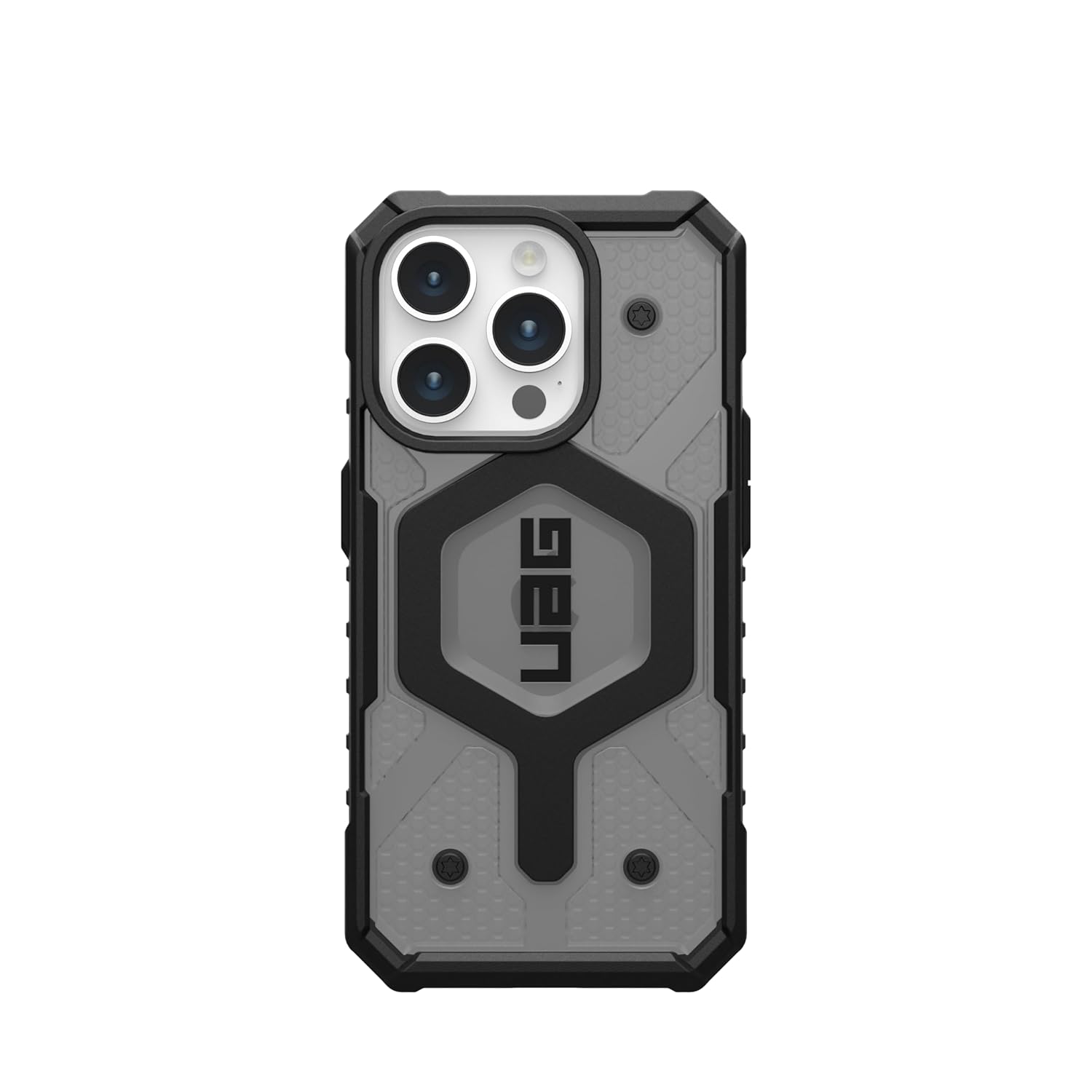 Urban Armor Gear UAG iPhone 15 Pro Max Case, Pathfinder Mag-Safe Compatible, Slim Fit Rugged Protective Case/Cover Designed for iPhone 15 Pro Max (6.7-Inch) (2023) -Dark Ash