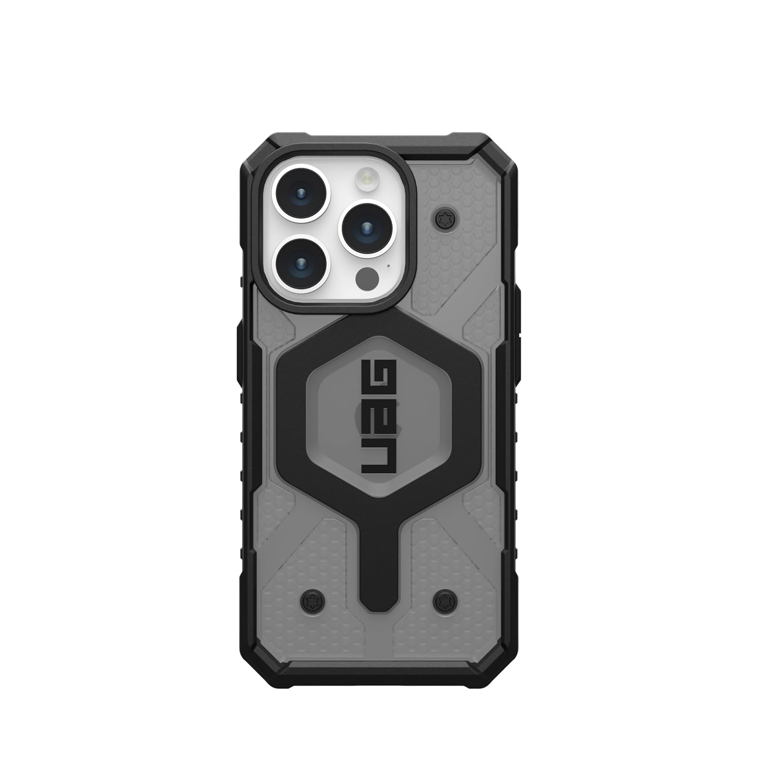Urban Armor Gear UAG iPhone 15 Case, Pathfinder Mag-Safe Compatible, Slim Fit Rugged Protective Case/Cover Designed for iPhone 15 (6.1-Inch) (2023) - Dark Ash