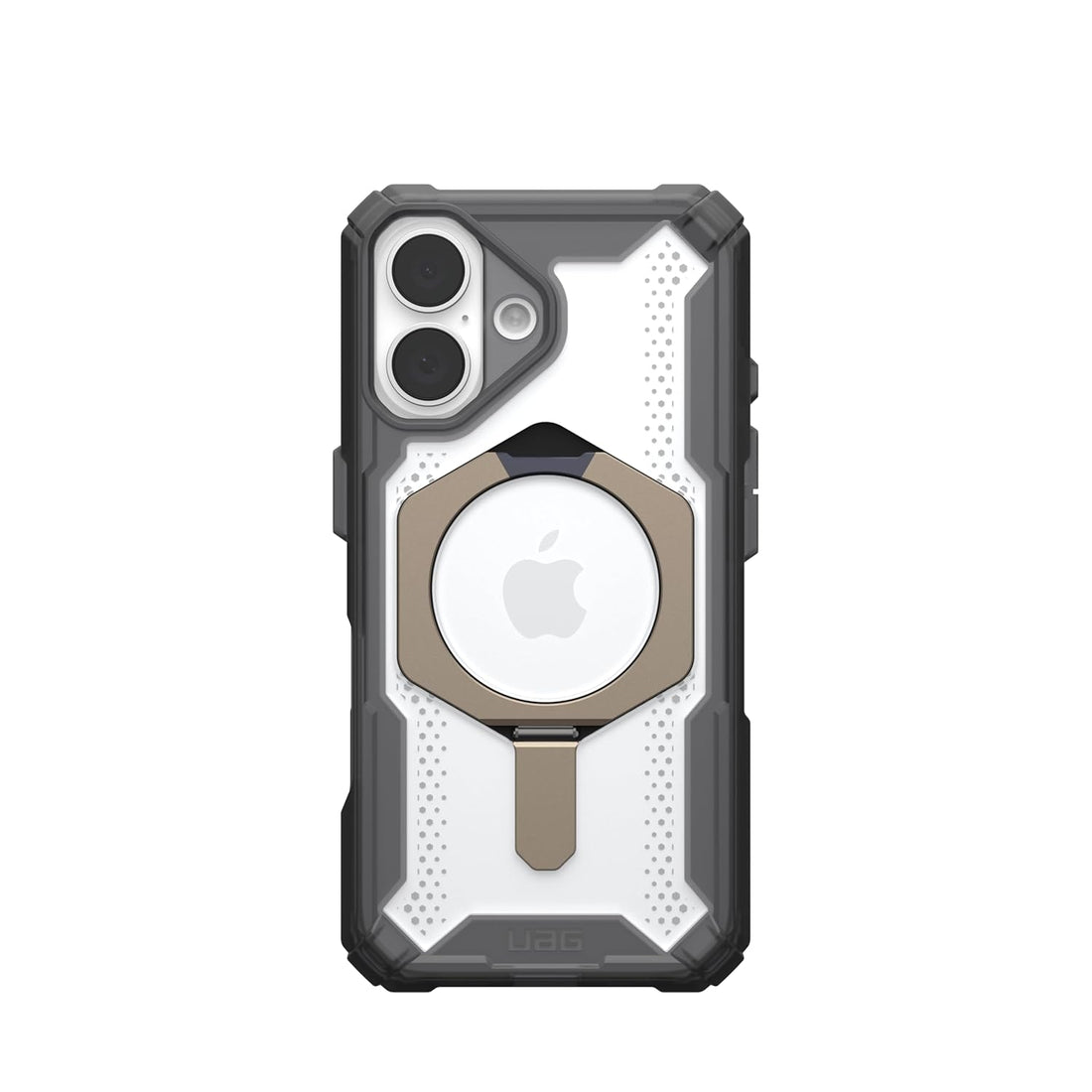 Urban Armor Gear UAG iPhone 16 Plus Case, Plasma XTE Mag-Safe Compatible, Rugged Lightweight Slim Shockproof Protective Case/Cover Designed for iPhone 16 Plus (2024) - Ash/Titanium
