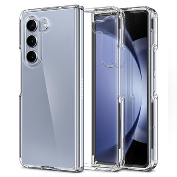 Spigen Thin Fit Pro Back Cover Case Compatible with Galaxy Z Fold 6 (TPU + Poly Carbonate | Crystal Clear)