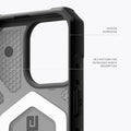 Urban Armor Gear UAG iPhone 15 Pro Case, Pathfinder Mag-Safe Compatible, Slim Fit Rugged Protective Case/Cover Designed for iPhone 15 Pro (2023) - Dark Ash - mobilecasez