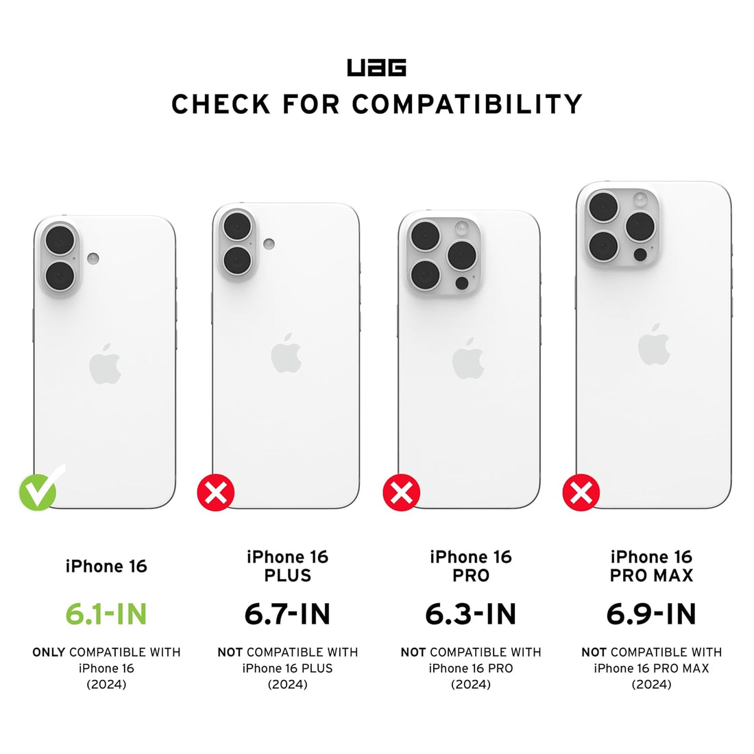 Urban Armor Gear UAG iPhone 16 Pro Max Case, Plasma XTE Mag-Safe Compatible, Rugged Lightweight Slim Shockproof Protective Case/Cover Designed for iPhone 16 Pro Max (2024) - Black/Orange