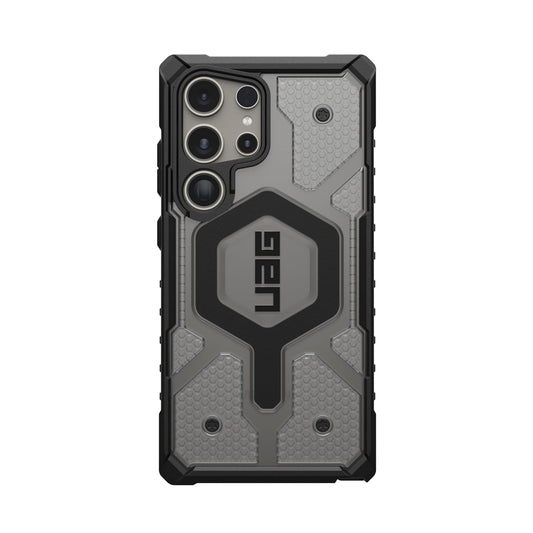 Urban Armor Gear UAG Galaxy S23 Ultra Case, Pathfinder Clear Rugged Featherlight Shockproof Protective Case/Cover Designed for Galaxy S23 Ultra 5G (6.8-inch) 2024, Magnetic Charging Compatible - Ice