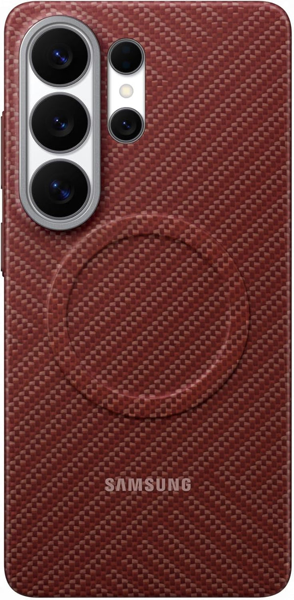 Samsung Galaxy S26 Ultra Carbon Magnet Case, Red
