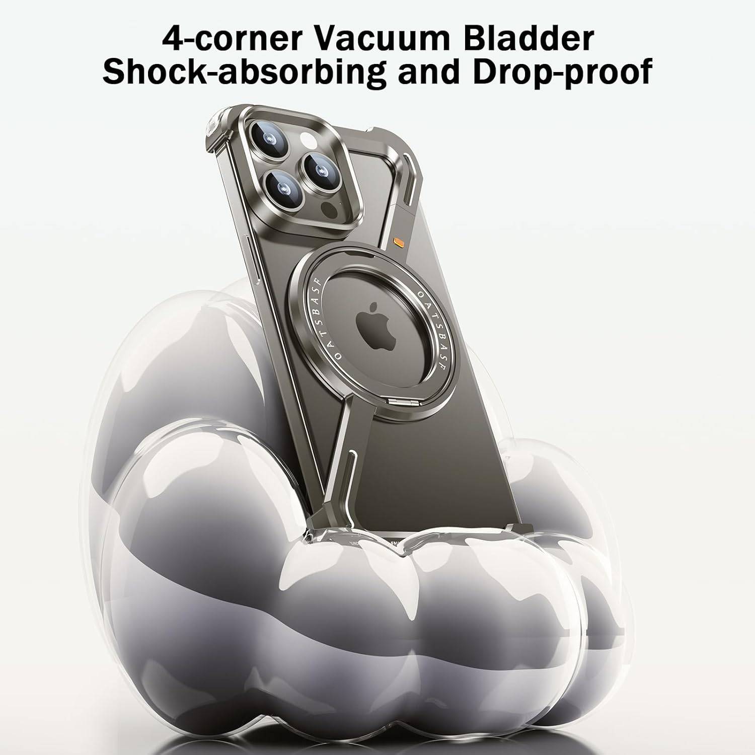 OATSBASF Minimalist Phone Case Compatible with iPhone 16 Pro Max