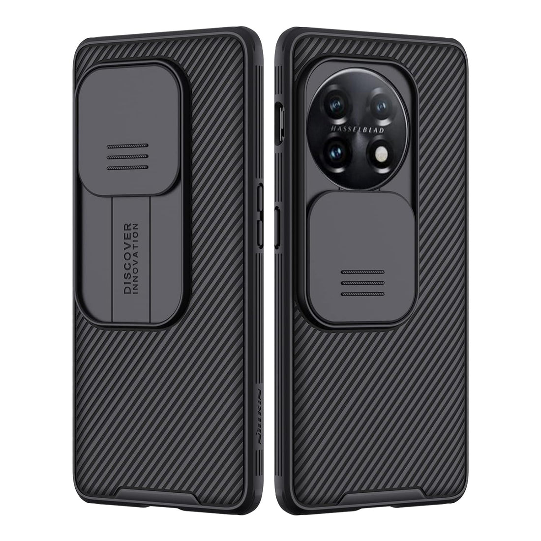 Nillkin OnePlus 11 5G Case - CamShield Pro Case with Slide Camera Cover, Slim Fit Thin Shockproof Cover for OnePlus 11 - Black - mobilecasez