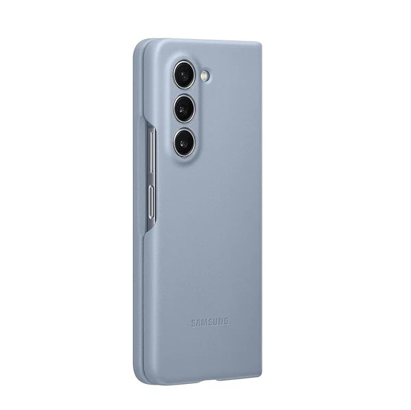 Samsung Galaxy Fold4 Eco-Leather Case, Blue - mobilecasez