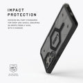 Urban Armor Gear TPU Galaxy S25 Case,Pathfinder Clear Rugged Featherlight Shockproof Protective Case/Cover Designed For Galaxy S25 5G (6.8-Inch) UAG Case 2024,Magnetic Charging Compatible- Ash - mobilecasez