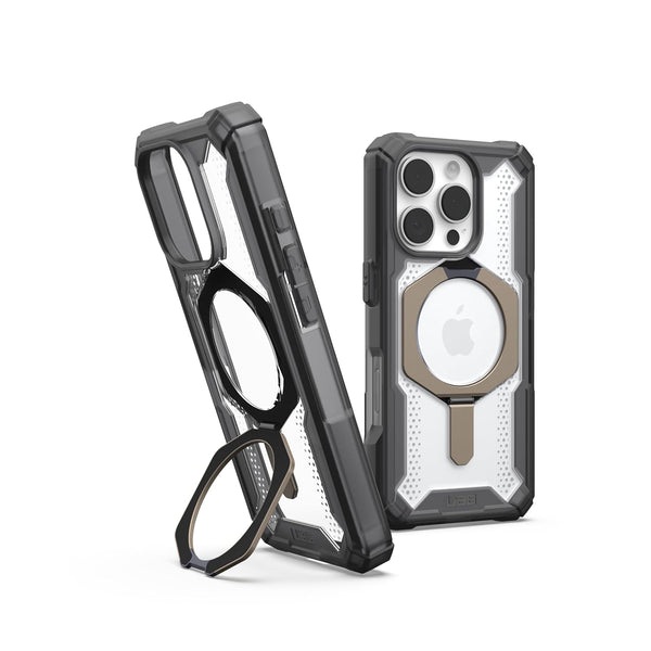 Urban Armor Gear UAG iPhone 15 Pro Max Case, Plasma XTE Mag-Safe Compatible, Rugged Lightweight Slim Shockproof Protective Case/Cover Designed for iPhone 15 Pro Max (2024) - Ash/Titanium - mobilecasez