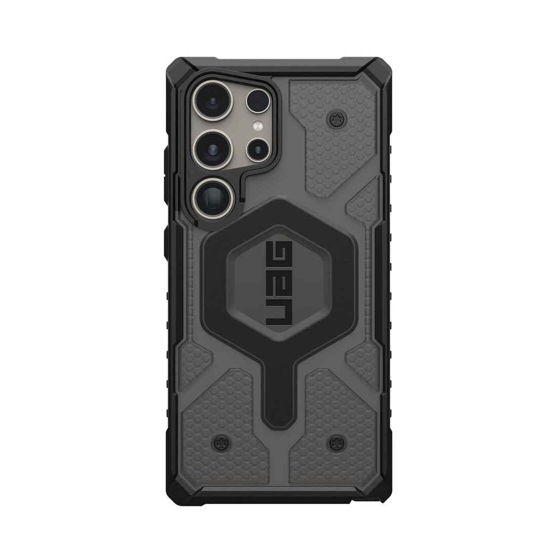Urban Armor Gear TPU Galaxy S25 Case,Pathfinder Clear Rugged Featherlight Shockproof Protective Case/Cover Designed For Galaxy S25 5G (6.8-Inch) UAG Case 2024,Magnetic Charging Compatible- Ash - mobilecasez