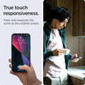 Spigen SLIM HD Tempered Glass Screen Protector Guard For Iphone 15 Pro Max Smartphone - 1 Pack - mobilecasez