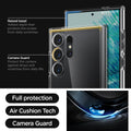 Spigen Ultra Hybrid Back Cover Case Compatible with Galaxy S24 Ultra (TPU + Poly Carbonate | Crystal Clear) - mobilecasez