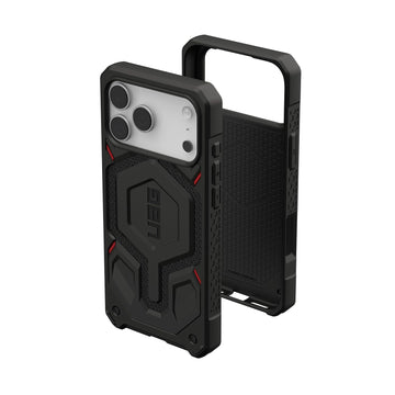 Urban Armor Gear UAG Monarch Pro Mag-Safe Compatible, Rugged Heavy Duty Shockproof Military Grade Protective Case/Cover Designed for iPhone 17 Pro Max (2025) - Black