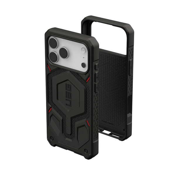 Urban Armor Gear UAG Monarch Pro Mag-Safe Compatible, Rugged Heavy Duty Shockproof Military Grade Protective Case/Cover Designed for iPhone 17 Pro Max (2025) - Black - mobileCasez