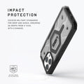 Urban Armor Gear UAG iPhone 15 Pro Case, Pathfinder Mag-Safe Compatible, Slim Fit Rugged Protective Case/Cover Designed for iPhone 15 Pro (2023) - Dark Ash - mobilecasez