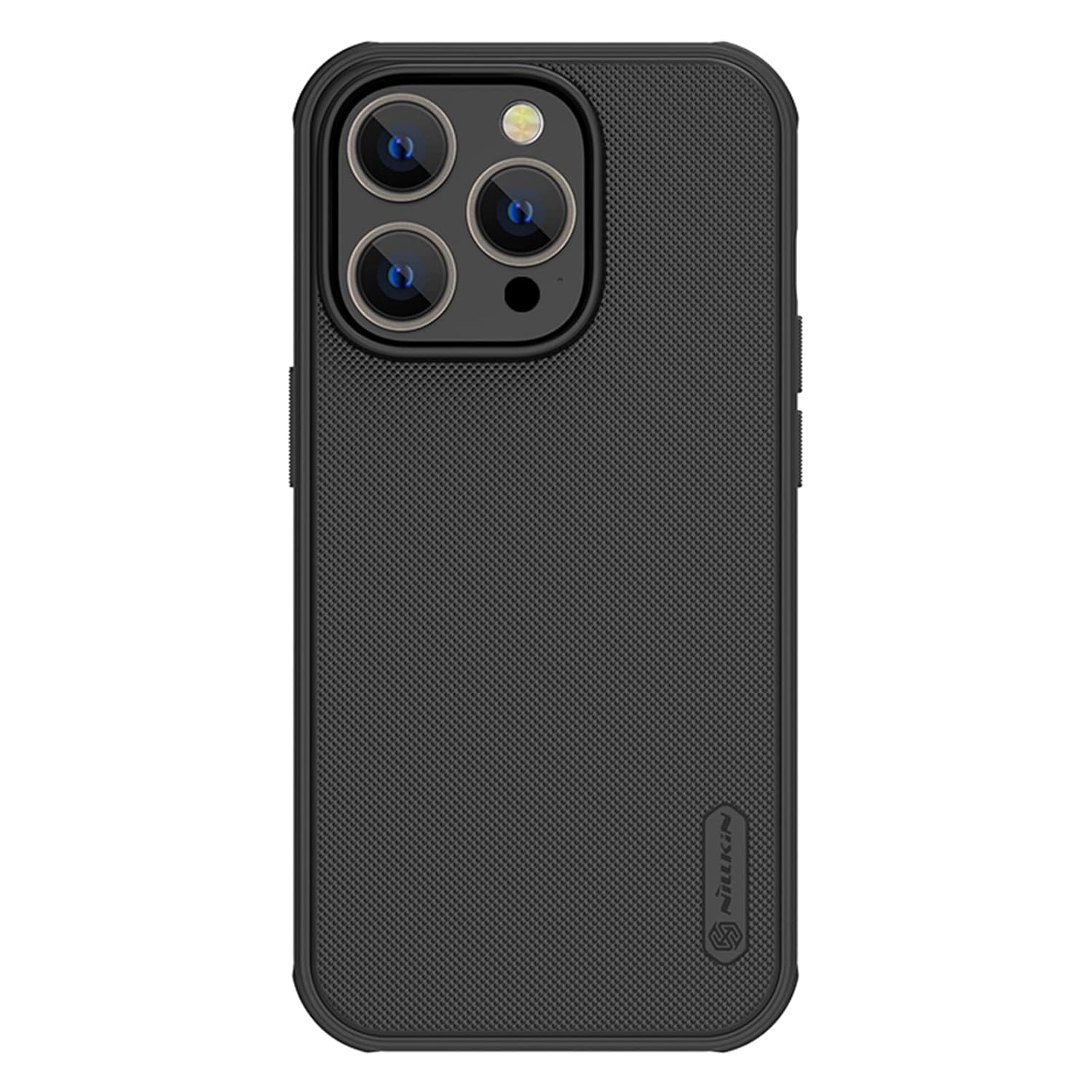 Nillkin Case for Apple iPhone 16 Pro Max Super Frosted Shield Pro Magnetic Hard Back Soft Border (PC + TPU) Cover Raised Bezel Camera Protect Without Logo Cut Black